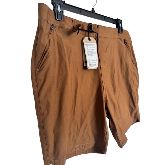 Prana Men's Stretch Zion Hybrid Short II Size 36/07 Rust Brown NWT Pockets - Picture 8 of 15